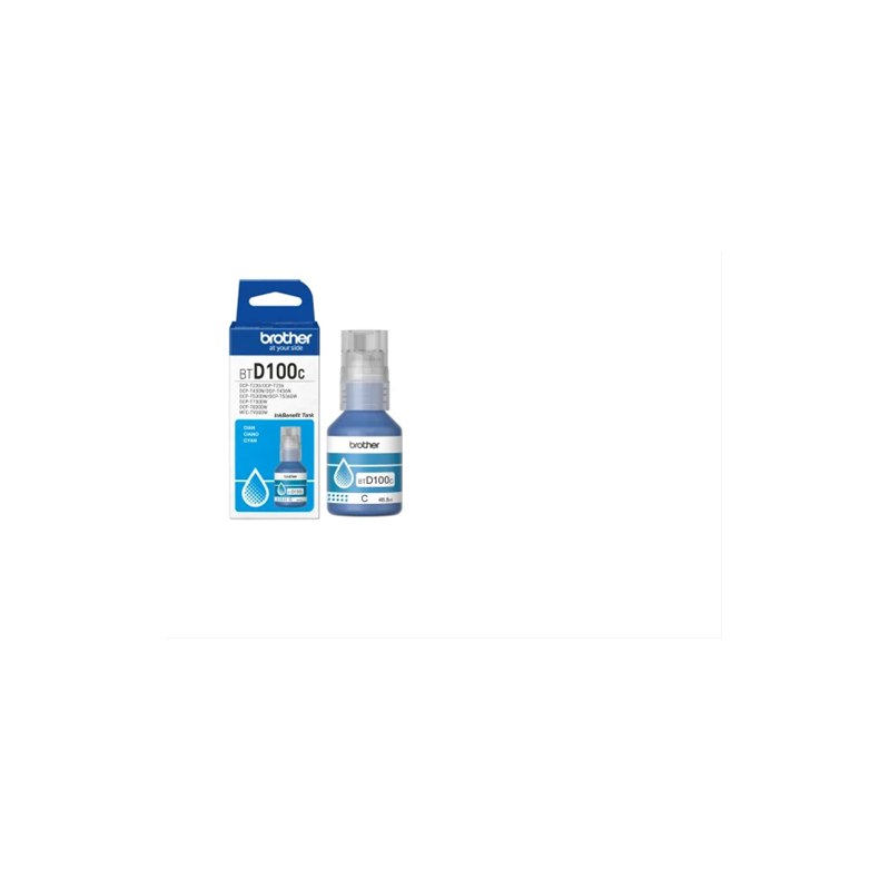 TINTA BROTHER BTD100C CYAN