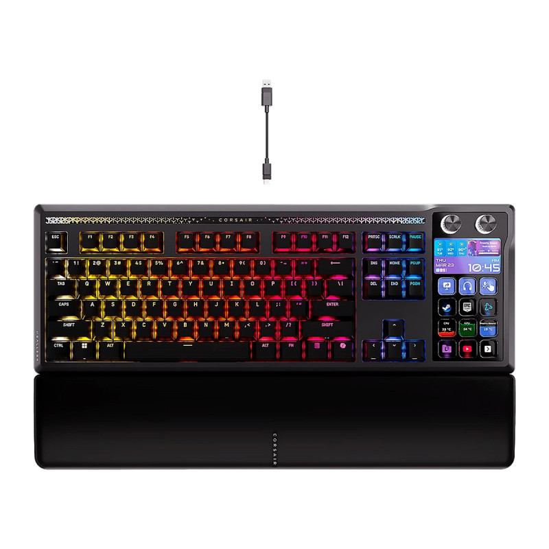TECLADO CORSAIR MECANICO CON STREAM DECK INTEGRADO GALLEON 100 SD  BLACK