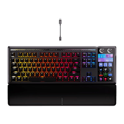 TECLADO CORSAIR MECANICO CON STREAM DECK INTEGRADO GALLEON 100 SD  BLACK