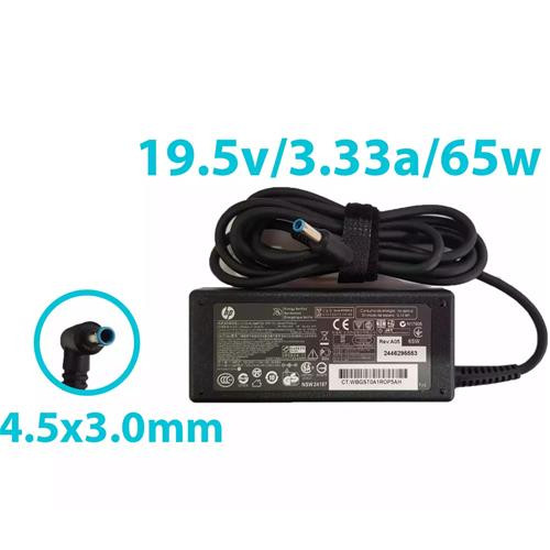 CARGADOR HP 19.5V 3.33A Punta 4.5*3.0 AZUL