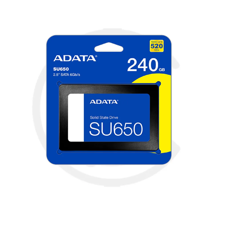 DISCO SOLIDO SSD ADATA 240GB SU-650 ADATA III 2.5INC NOTEBOOK 6GB S