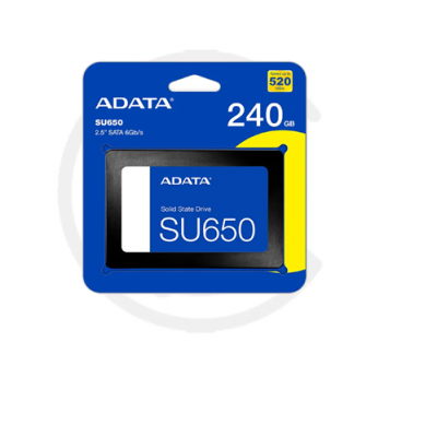 DISCO SOLIDO SSD ADATA 240GB SU-650 ADATA III 2.5INC NOTEBOOK 6GB S