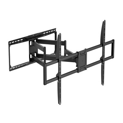 WALL MOUNT FOR  TV ARGOM 50Inch a 105Inch HEAVY - FULL MOTION DOUBLE ARM 900X600 NEGRO