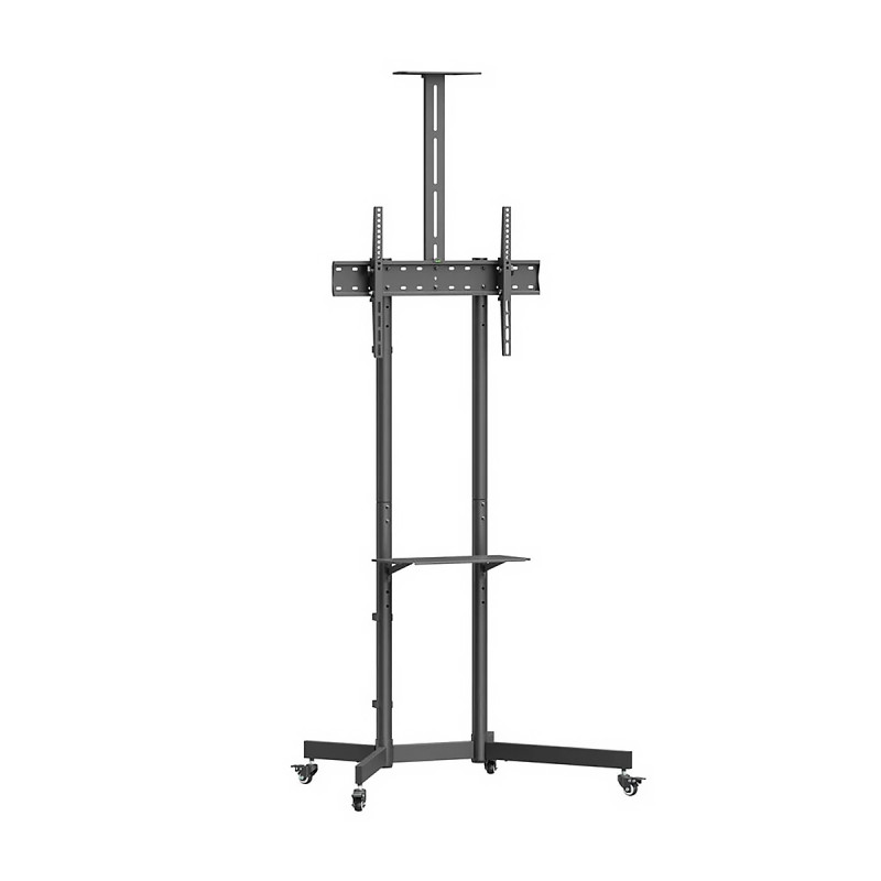 MOVILE STAND TV CAR ARGOM 37Inch - 70Inch CON SOPORTE MOVIL ESTANTES Y SOPORTE CAMARA