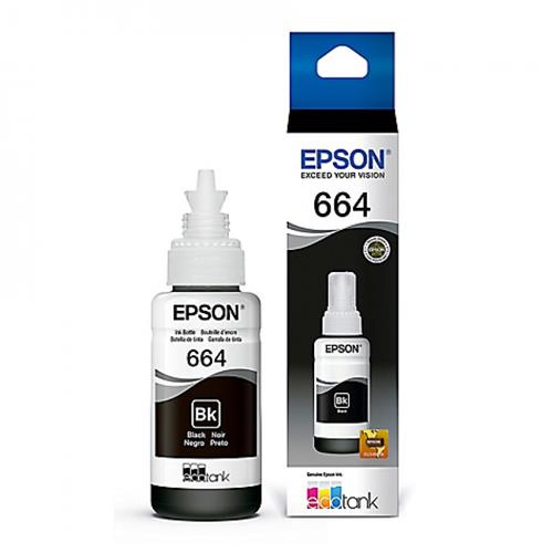 Tinta original EPSON Negra 664