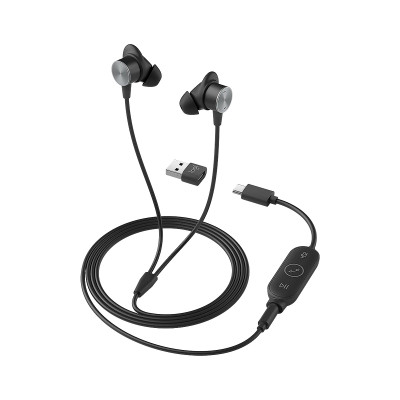 AUDIFONO LOGITECH Zone WIRED WITH Noise Cancelling Grafito