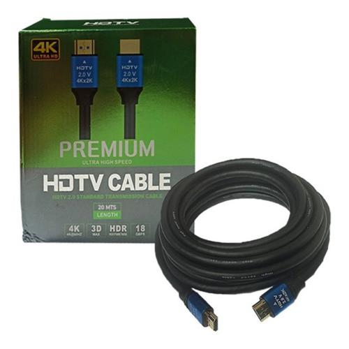 Cable HDMI  a HDMI  4K 20MTS ultra high Speed