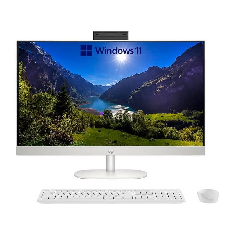 COP. HP AIO 27-cr2075t Intel Core Ultra 7 16GB 1TB TOUCH-27IInch W11H White - Imagen 1