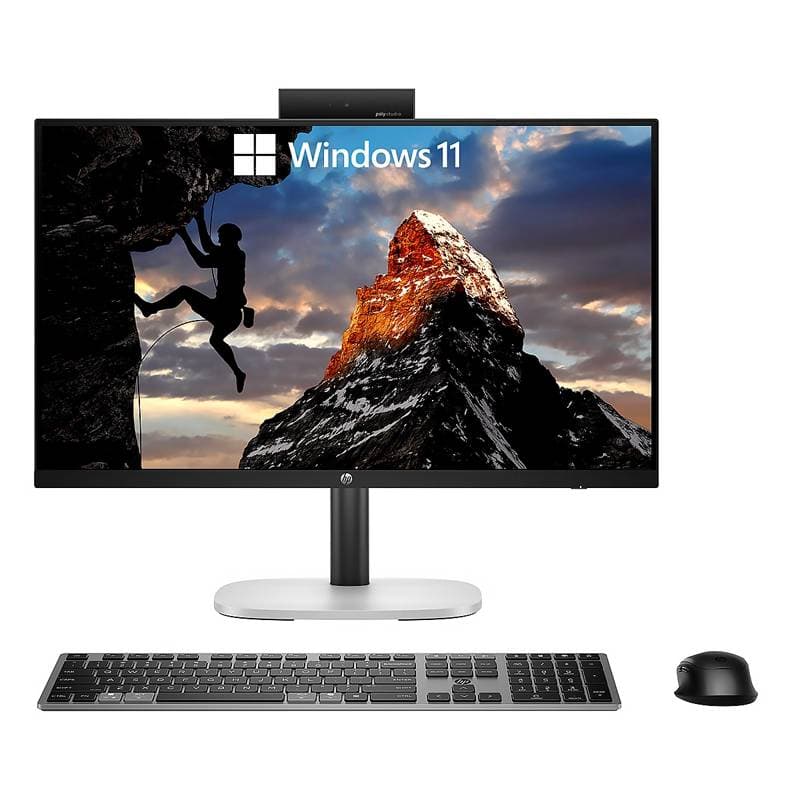COP. HP Pro Studio 4 G1i AIO Ultra 5 225T 24GB-DDR5 512GB 23.8Inch Full-HD W11-Pro Silver-Black