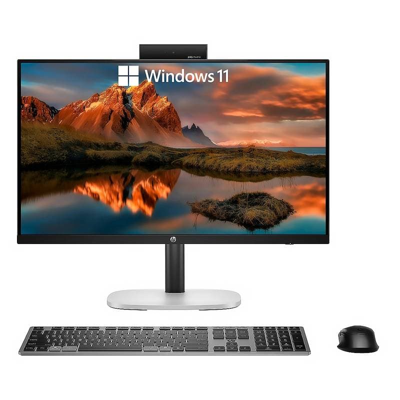COP. HP Pro Studio 4 G1i AIO Ultra 7 265T 24GB-DDR5 512GB 23.8Inch Full-HD W11-Pro Silver - Black